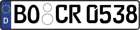 BO-CR0538