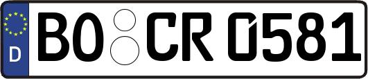 BO-CR0581