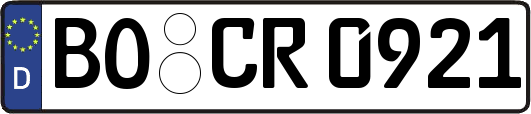 BO-CR0921