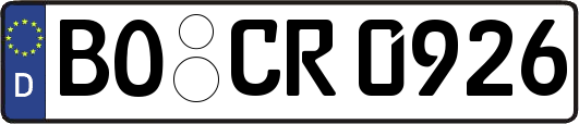 BO-CR0926