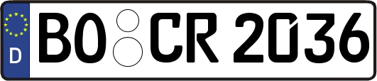BO-CR2036