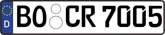 BO-CR7005