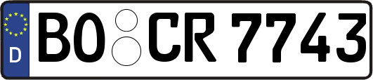 BO-CR7743