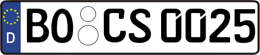 BO-CS0025