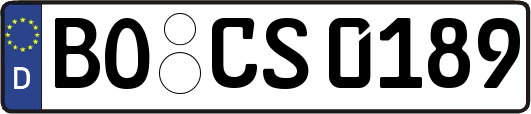 BO-CS0189