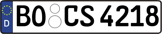 BO-CS4218