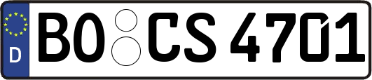 BO-CS4701