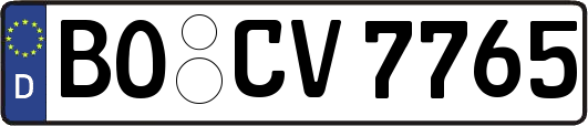 BO-CV7765