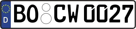BO-CW0027