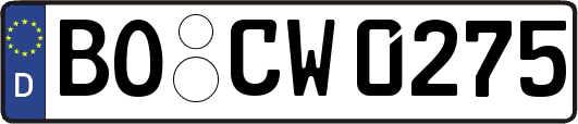 BO-CW0275
