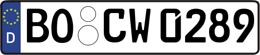 BO-CW0289