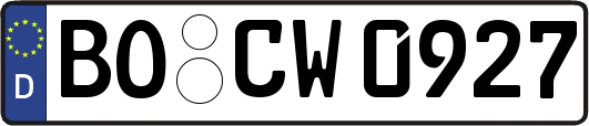 BO-CW0927