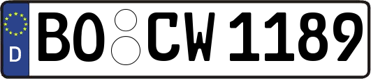 BO-CW1189