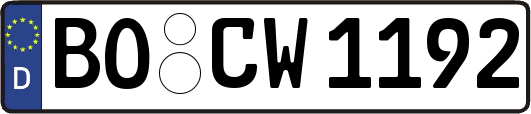 BO-CW1192