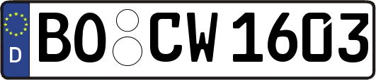 BO-CW1603