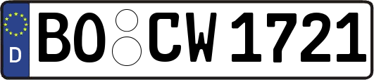 BO-CW1721