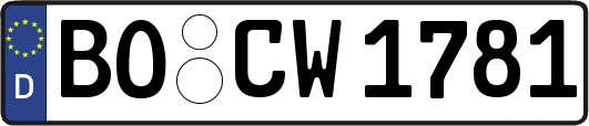 BO-CW1781