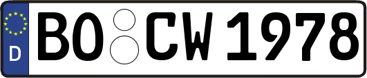 BO-CW1978