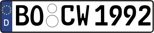 BO-CW1992