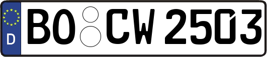 BO-CW2503