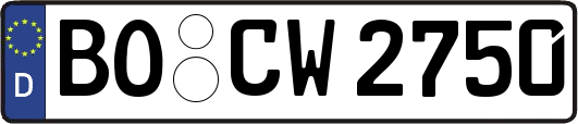 BO-CW2750