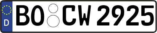 BO-CW2925