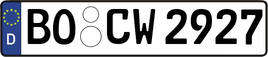 BO-CW2927