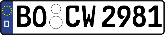 BO-CW2981