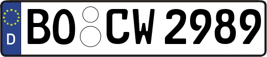 BO-CW2989