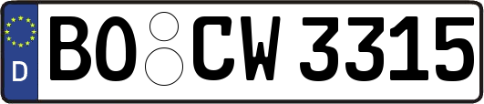 BO-CW3315