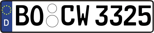 BO-CW3325