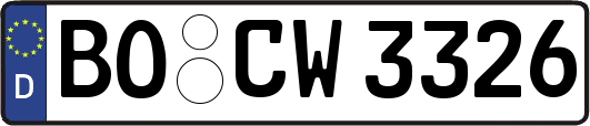 BO-CW3326