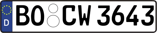 BO-CW3643