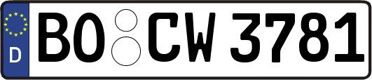 BO-CW3781