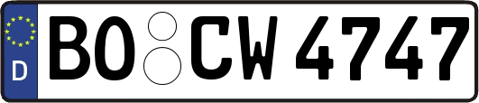 BO-CW4747