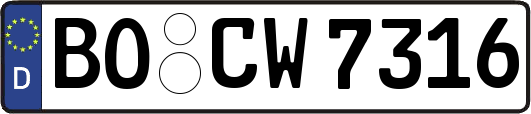 BO-CW7316