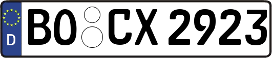 BO-CX2923