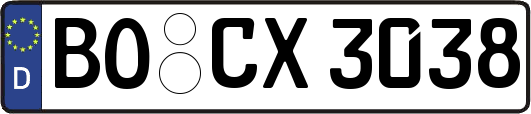 BO-CX3038
