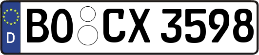 BO-CX3598