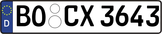 BO-CX3643