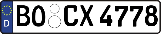 BO-CX4778