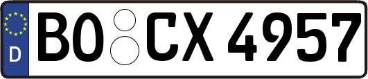BO-CX4957