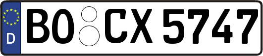 BO-CX5747