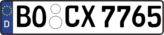 BO-CX7765