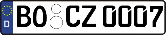 BO-CZ0007