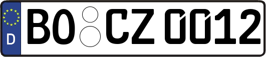 BO-CZ0012