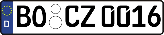 BO-CZ0016