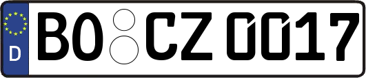 BO-CZ0017