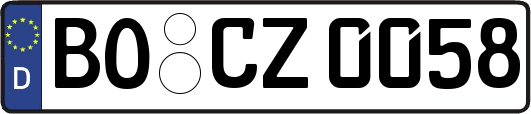 BO-CZ0058