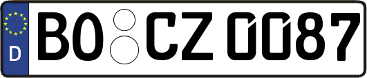 BO-CZ0087